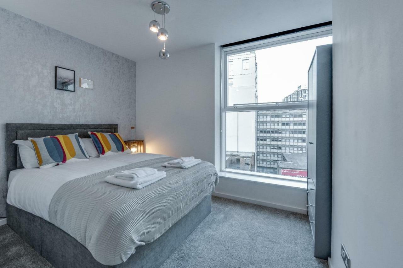 Super Prime City Centre Modern 3 Bed Apartment Liverpool Buitenkant foto