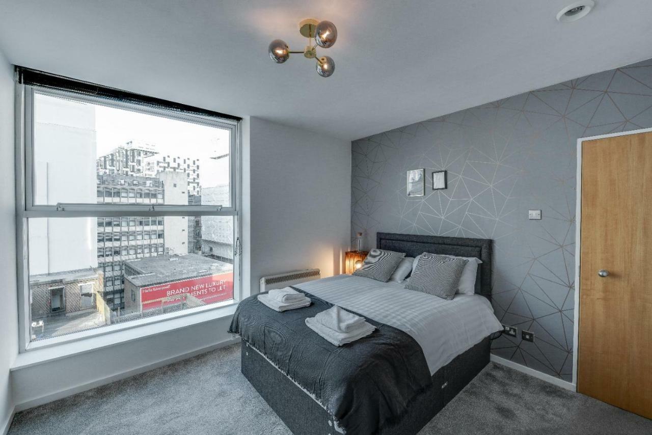 Super Prime City Centre Modern 3 Bed Apartment Liverpool Buitenkant foto